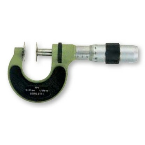 Század pontosságú mikrométerek fogaskerekek méréséhez, 50-75 mm