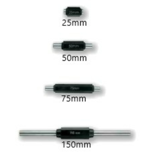 Mikrométerek nullázásához referencia betétek, hosszúsága: 50mm, 50-75 mm méréstartományú mikrométerekhez