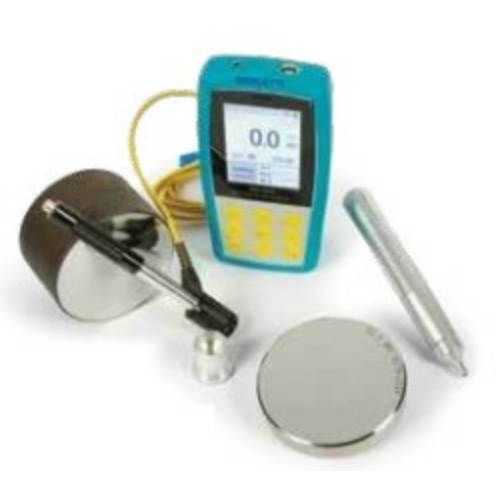 Hordozható digitális keménységmérő, ultrahang és LEEB elvű, kézi