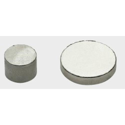 NEODÍMIUM Nikkelezett mágnes pogácsa D8 x 3 mm