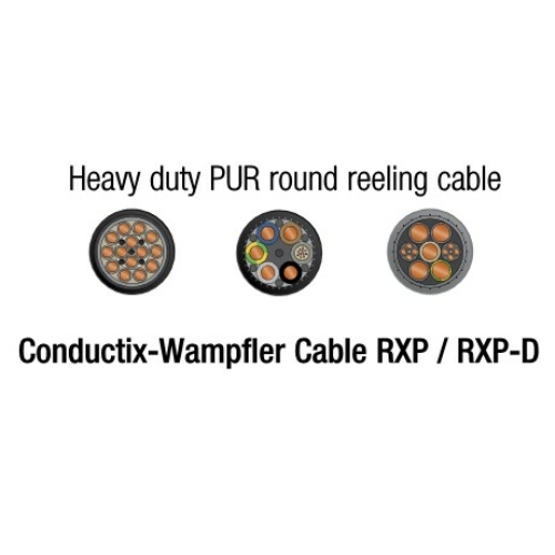 RXP nehéz-üzemi kábeldob kábel - PUR köpenyű elektromos tömlővezeték 